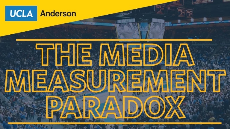 The Media Measurement Paradox